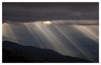 Light Rays, from Waterrock Knob, Blue Ridge Parkway, NC