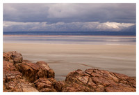 Great Salt Lake, Storm Clouds, Antelope Island State Park, UT