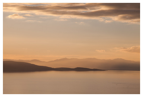 Stansbury Island, Great Salt Lake, Mist, Antelope Island State Park, UT