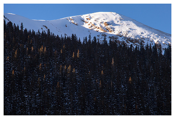 Otter Mountain, Sunset, Arapaho National Forest, CO