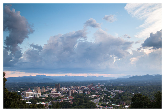 View From Town Mountain Road, Asheville, NC