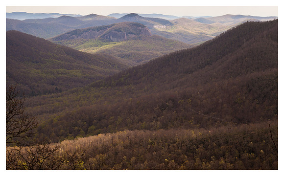 Looking Glass Rock, Spring, Pisgah National Forest, NC