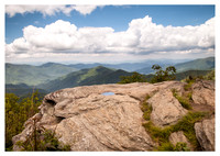 View of Middle Prong Wilderness Area from Sam's Knob, Pisgah National Forest, NC