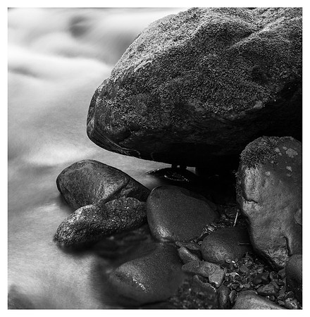 Rock Detail, Creek, Great Smoky Mountains National Park, NC