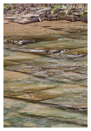Rock Detail, McDonald Creek, Glacier National Park, MT