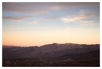 Evening Light, Ridges, Joshua Tree National Park, CA