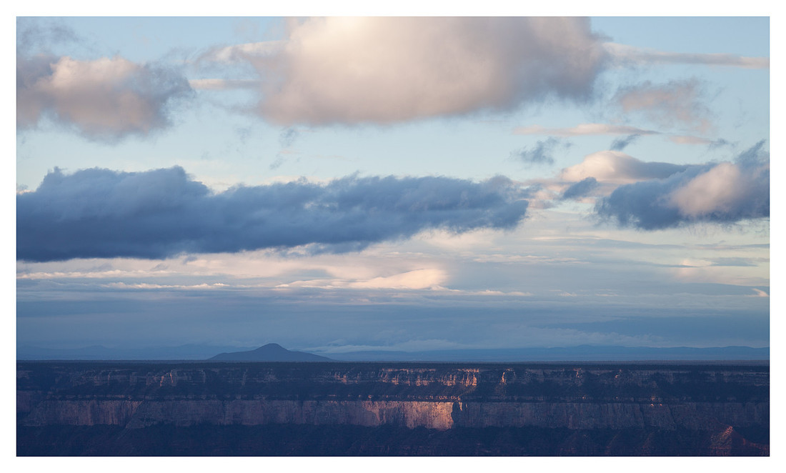 Clouds, Morning, North Rim, Grand Canyon National Park, AZ