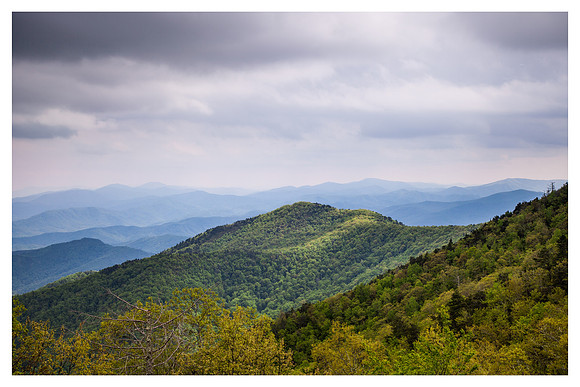 Afternoon Storm, From the Blue Ridge Parkway, Pisgah National Forest, NC
