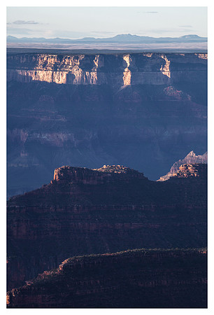 Ridge Layers, Sunrise, North Rim, Grand Canyon National Park, AZ