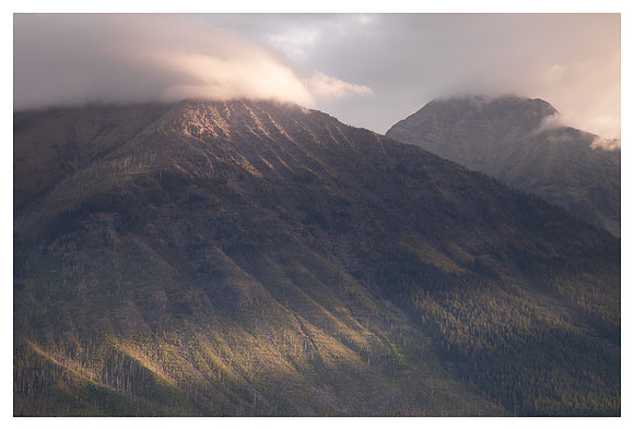 Stanton Mountain, Sunrise, Glacier National Park, MT