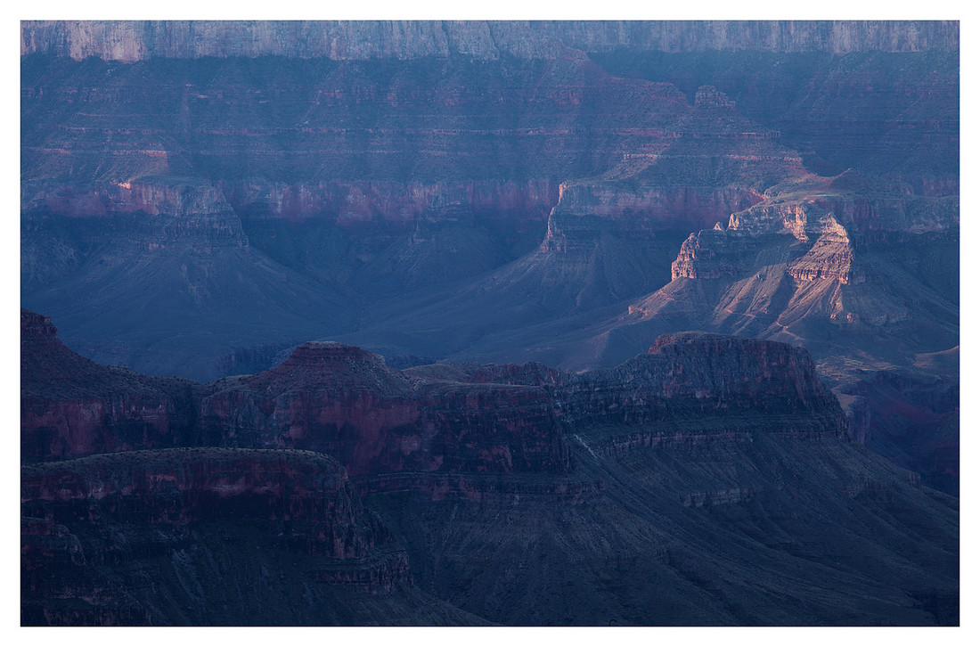 Canyon Wall, Morning, Grand Canyon National Park, AZ