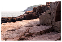 Weathered Rock, Seashore, Thunder Hole, Acadia National Park, ME