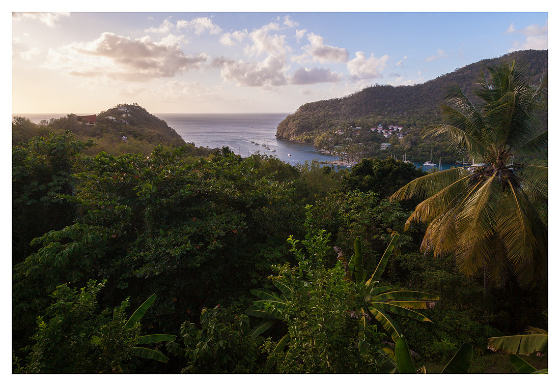 Clouds, Marigot Bay, Evening, St. Lucia