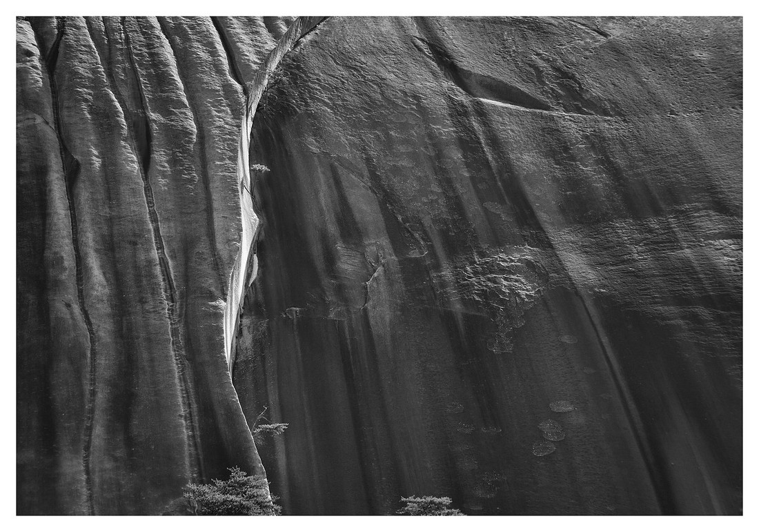 Crack, Stone Mountain, Morning, Stone Mountain State Park, NC
