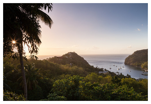 Marigot Bay, Evening Light, St. Lucia