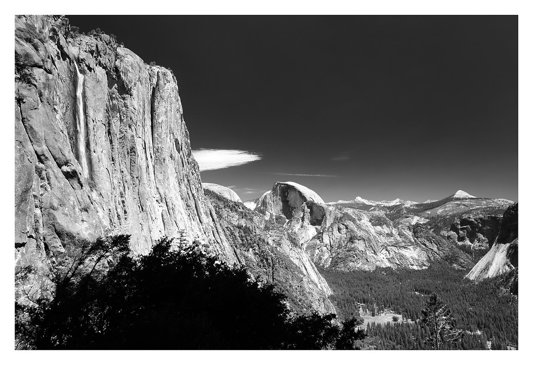 Yosemite Falls, Half Dome, Summer, Yosemite National Park, CA