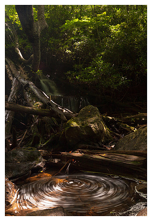Pool, Bubbles, Foliage, Nantahala National Forest, NC