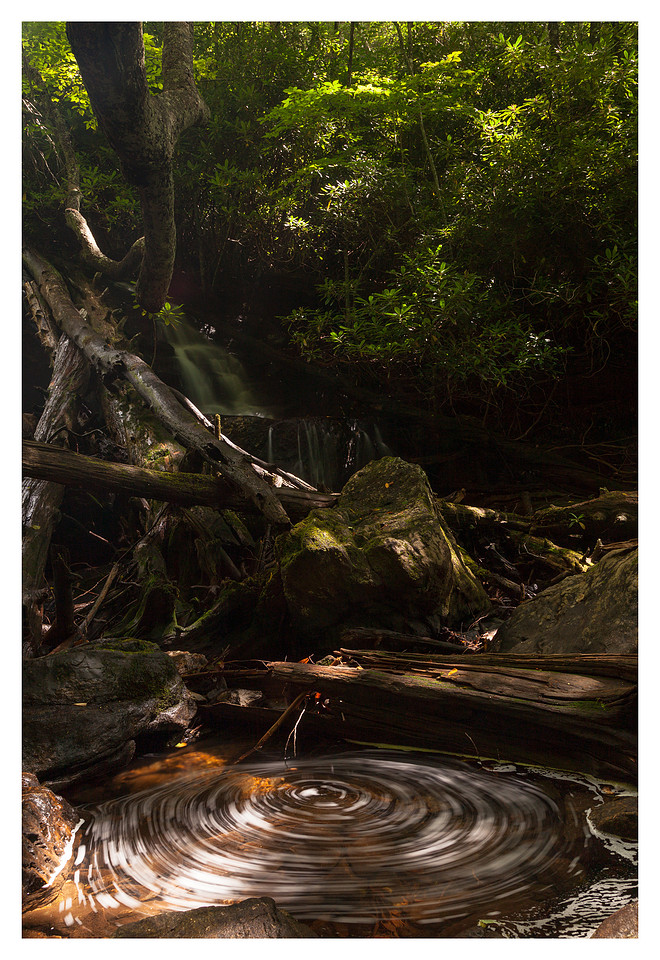 Pool, Bubbles, Foliage, Nantahala National Forest, NC