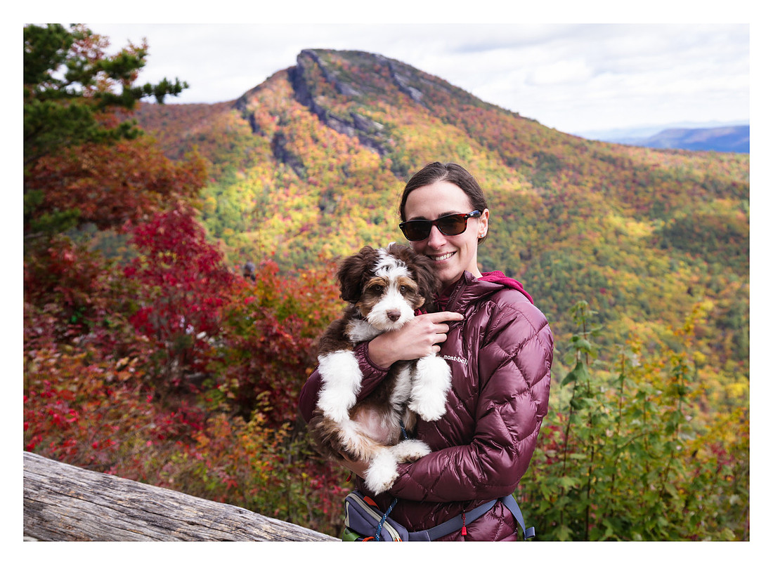 Alexandra and Maple, Linville Gorge, Pisgah National Forest, NC