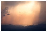 Ridges, Light Rays, From Waterrock Knob, Blue Ridge Parkway, NC